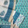Blue Booti Hand Block Printed Suit New
