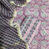 Pink & Grey Jaal Hand Block Printed Suit1