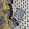 Yellow Grey Booti Hand Block Printed Suit1